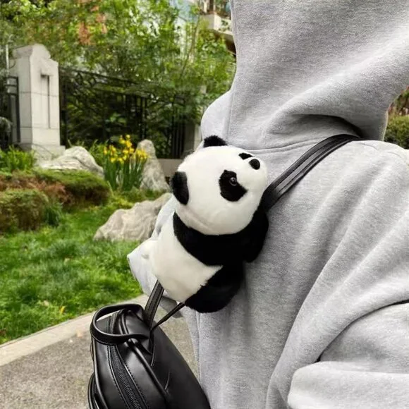 Panda Slap Bracelets Stuffed Animal for Kids, Plush Animal Snap Bracelets Cutie - Picture 2 of 4